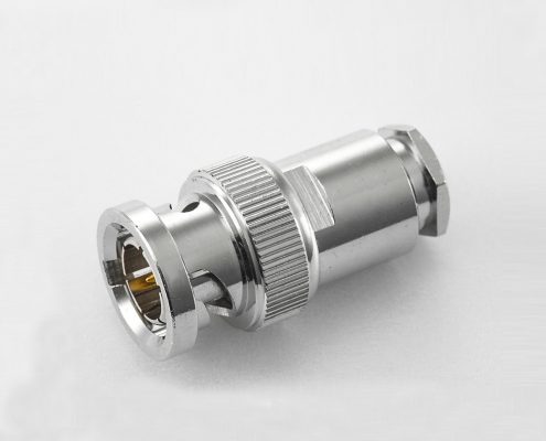 BNC  75歐姆公頭直式裝接SYV75-3電纜