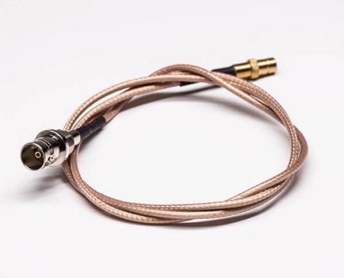 SMB轉BNC射頻線直式母轉母組裝線材