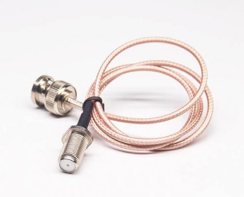 F頭線供應廠家BNC公轉(zhuǎn)F母接RG179線長60CM